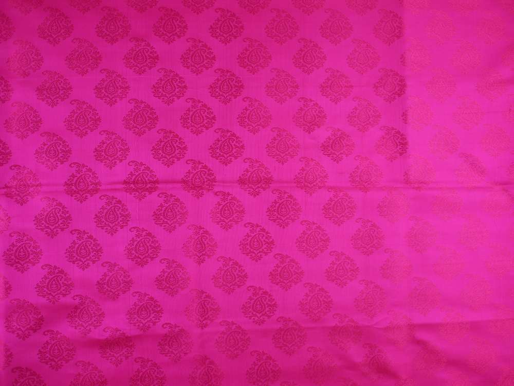 Tissu Soie TS407 Fuschia