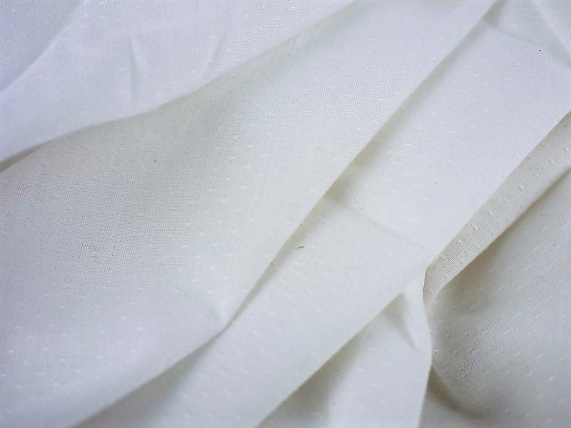 Tissu Coton (Uni) TW509-2 Blanc
