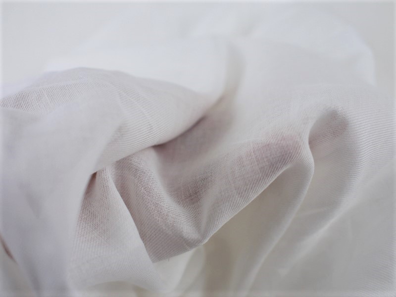Tissu Coton (Uni) TW509-3 Blanc